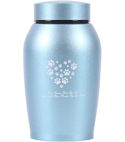 Urna Per Animali Domestici In Acciaio Inox Personalizzabile - Sigillata E Impermeabile Per Cani E Gatti