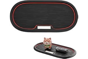 RYLAE Anti Rutsch Matte Auto Armaturenbrett, Antirutschmatte für Handy im Auto, Kein Kleber 30 x 15 cm Antirutschpad Armaturenbrett für Handy Schlüssel Brille Geldbörse