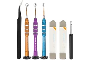 ZHUROUPU Kit de Herramientas de reemplazo de Destornillador de triwing para Interruptor de Nintendo, Destornillador de triwing Y00 y Destornillador de tripo de 2.0 mm y para reparación NS