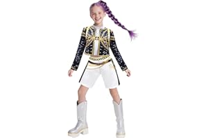 Générique Cosplay Costume Déguisement pour Filles Tenue Uniforme Ensemble Complet Noël Fête Dress Up Stage