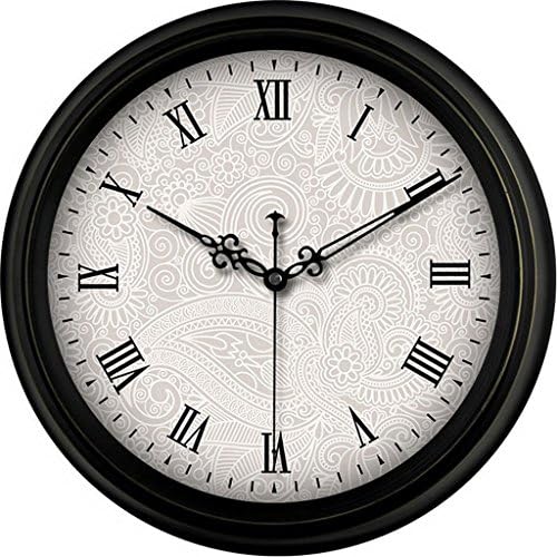 Retro Wall Clocks European Silent Roman Digital Clock 14in