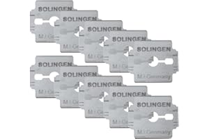 ‎NAILFUN 10 Ersatz-Klingen für Hornhauthobel - Wendeklingen Original Solingen