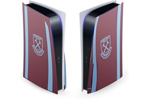 Head Case Designs Officially Licensed West Ham United FC Jersey 2020/21 Home Kit Vinyl Faceplate Sticker Gaming Skin Decal Cover Compatible With Sony PlayStation 5 PS5 Disc Edition Console