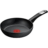 Tefal Explore Stone - 20 cm Frying Pan, Aluminium, Stone Effect | 20 cm Frying Pan, Fixed Handle, Non-Stick Coating, Inductio