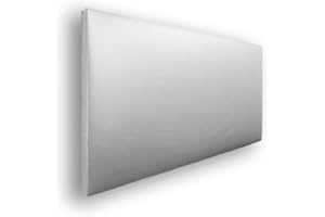 Silcar Home - Cabecero Jep Tapizado en Polipiel - Estructura de Madera, Diseño Moderno y Juvenil - Fácil Instalación - Blanco, 160 cm