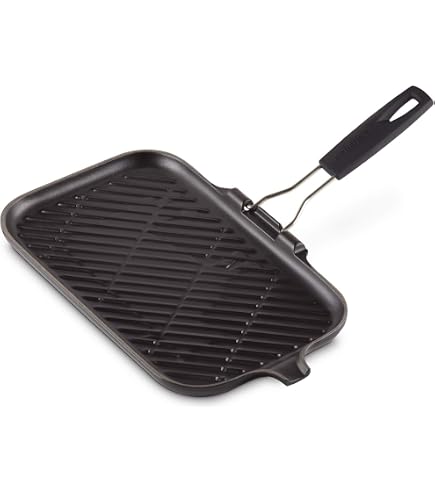 Bistecchiera Cm 24x24 Maniglia in Filo Ghisa, peso 2,36 kg | Paderno