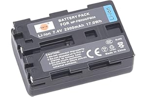 DSTE ELECTRON DSTE NP-FM50 Batería de repuesto para Sony CCD-TRV108, CCD-TRV116, CCD-TRV118, CCD-TRV126, CCD-TRV128, CCD-TRV138, CCD-TRV208