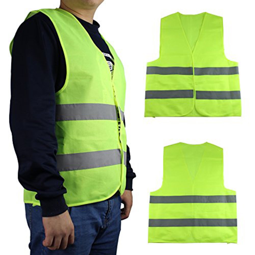 Hosaire-EN471-Car-Reflective-Safety-Vest-Yellow-Crease-Resistant-Washable-Standard-Size