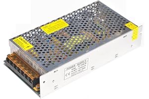 LEDSone IP20 DC 5 V Haute Qualité Usage Intérieur Alimentation Régulée Universelle de Commutation pour Bande LED CCTV, 5V 100W 20A, 1