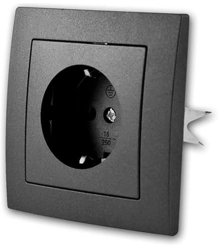 Multipresa Angolare 3 Ingressi Schuko 250V/16A Argento McPower FLAIR