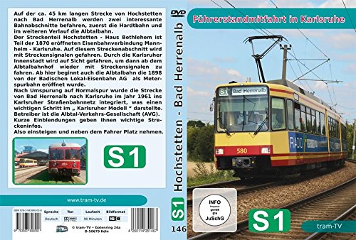 Preisvergleich Produktbild Führerstandmitfahrt in Karlsruhe: S 1 Hochstetten - Bad Herrenalb