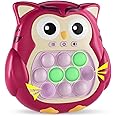 Owl Handheld Game for Kids,Fast Push Game Machine Sensory Pop Fidget Toys for Kids 8-12,Educational Games Suitable for Children Aged 3-12 Birthday Gifts for Boys and Girls