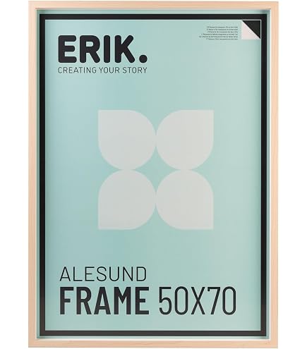 FRAMO Cadre miroir sur mesure Rouge essuyé - 31x30 à 31x160 cm - miroir mural