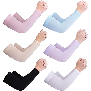 Scaldabraccia Invernali Senza Dita Per Donna - Manicotti Lunghi In Cashmere Misto, Ideali Per Sport E Ufficio - Foto 12