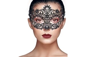 Lady of Luck Maskerade Maske Sexy Spitze Augenmaske Venezianische Spitze Mask Karneval Maskentanzabend Party