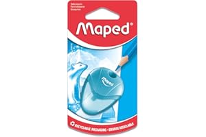 ‎MAPED Maped Helix USA I-Gloo 1 Hole Sharpener, Color May Vary, Assorted Colors (634754)