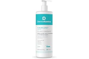 Dermovitamina Calmilene Fluido Idratante 500 ml - Crema Viso e Corpo - Idratazione Quotidiana - Pelli Secche, Molto Secche e Sensibili - 99% Ingredienti di Origine Naturale - Per Adulti e Bambini