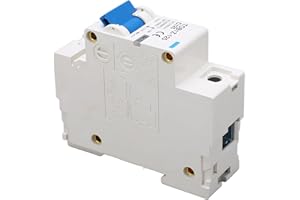 SPACNANA DC-Miniaturschutzschalter Hilfslichtbogen-Magnetsystem DIN-Schienenmontage 1P 125A 250V DC-Trennschalter für Solar-PV-Anlage TOB1Z 125 C125