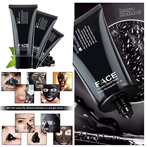 FaceApeel Blackhead Remover Maske [Entfernt Blackheads] – Premium Qualität Schwarze Pore Removal Peel off Strip Maske für Gesicht Nase Akne Behandlung – Beste Schlamm Gesichtsmaske 60g (2.11 Unzen) - 4