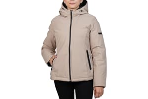 TONY BACKER Giacca Donna Doubleface Calda Giubbotto Tecnico Antivento Reversibile inverno Escursionismo Trekking Montagna VA9308