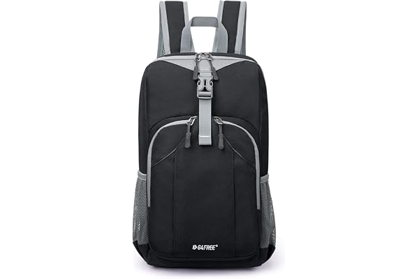 G4Free Petit sac à dos de randonnée 10 L pour voyage, marche, cyclisme