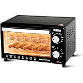 Inalsa Oven MasterChef 10BK OTG (10Liters) with Temperature Selection 800 W, Powder Coated Finish, Includes Baking Pan, SS Gr