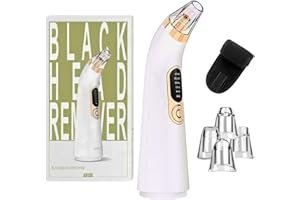 JANDTEK Succionador de puntos negros+diadema de maquillaje - Succionador de poros 4 modos de succión - Limpiador de poros electrico que quita espinillas y puntos negros - Extractor para todo tipo de piel