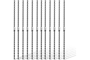 Viilich 12 fili per decespugliatore Bosch AFS 23-37, cavo di ricambio per decespugliatore F016800431, filo per decespugliatore 37 cm x 3,5 mm
