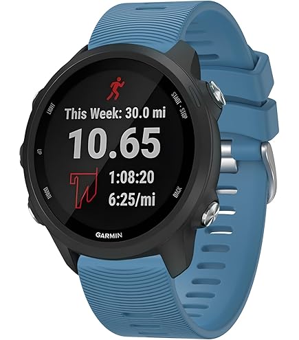 TUSITA Correa De Liberación Rápida De 20 Mm Para Polar Ignite, Garmin Approach S40, Forerunner 245 645, Venu, Vivoactive 3, Vivomove 3 HR Luxe Style, Correa De Silicona, Accesorios De Reloj
