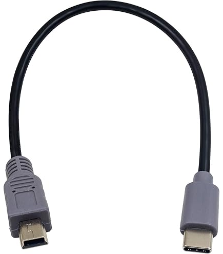 Cavo USB C A Mini USB 1 Metro Per Dashcam: Compatibile Mio MiVue, InCarCam, Apeman, HP E Altri - 3