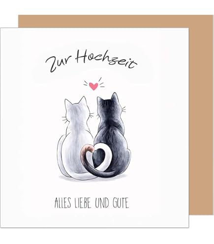 Tongue In Peach Lustige Hochzeitskarte – Verlobungskarte Mit Frechem Spruch, DIN A5