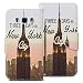 Produktbild Samsung J5 (2016) Hülle, SpiritSun PU Leder Wallet Schutzhülle für Samsung Galaxy J5 (2016) SM-J510 Bookstyle Design Ledertasche Case Tasche mit Standfunktion und Kredit Kartenfächer - New York