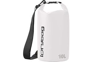 IDRYBAG Dry Bags for Kayaking Waterproof 2L/5L/10L/15L/20L, Small Dry Bag Waterproof Floating, Dry Sack Waterproof Bag for Paddleboarding Travel