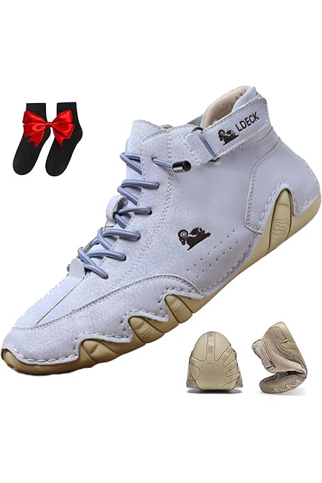 Zapatos Barefoot Botas Altas Italianas De Ante Hechas A Mano