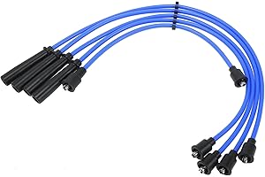 QUARKZMAN Cables De Bobina De Bujía De Coche Arnés De Bobina De Encendido Cable Adecuado para Suzuki Samurai 1988-2004 - Paquete De 5