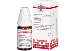 ‎DHU DHU Argentum nitricum D12 Streukügelchen, 10 g Globuli
