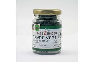AUBE GOURMET Poivre vert fermenté de Kampot IGP - Verrine 80 g