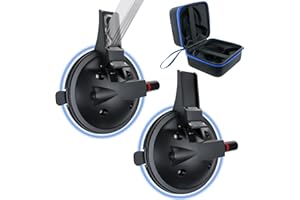 ZQZiQi Markisenhalter Wohnmobil,2 Stück Saugnapf Halterung für Markisenfuß,Markisenfusshalter für THULE,FIAMMA,Markisenfuss für Camper,Wohnwagen,Wohnmobil Zubehör