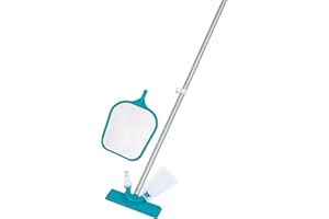 Bestway Pool Care Basic Set with Venturi Suction and Landing Net for Pool Sizes up to 396 cm