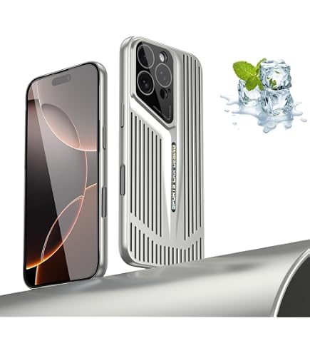 Wärmeableitende IPhone Hülle Mit Belüftungslöchern – Ultradünn, Kühlend, Für IPhone 16 Pro
