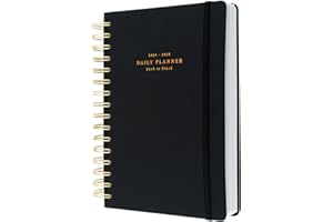 Kokonote: Agenda Giornaliera 2024-2025 Back to Black, Diario Scolastico A5 14,8x21 cm, Daily Planner 2024 2025 Muse, Agenda Universitaria 2024 2025, Diario scuola 2024 2025 superiori o medie