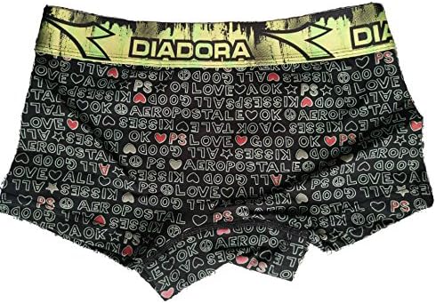 BFBS Women Big Girls Fashion Triangle Boxers Femme Casual Sports Style Lingerie Underwear Ladies Cotton Knickers Hipster Shorts (XL, Love Boxer)