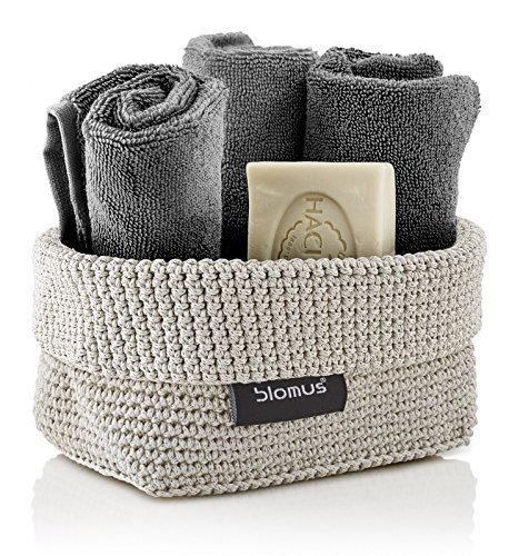 TELA Häkelkorb,sand, klein