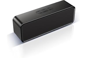 STFMHEZ Bluetooth Speaker, Portable Wireless Speakers Bluetooth 5.0 Speaker with 3D Stereo HiFi Bass, 1200mAh Battery, 12 Hour Playtime, Support Bluetooth/U-Disk/AUX Audio/TF Card