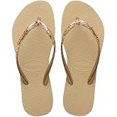 Havaianas Kadın İnce Parıltılı Flourish Parmak Arası Terlik
