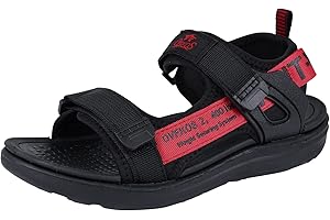 Minbei Kinder Sandalen Jungen Sommer Sandalen Wasser Sommerschuhe Sandals für Boys Sport Outdoor Trekking Schwarz Grau Grün Rot