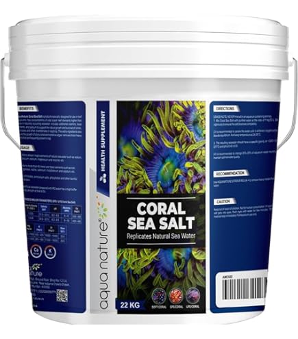 BLUE SALT Blue Treasure Marine Salt (Blue) | Aquarium Salt for Marine