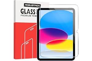 Robustrion Anti-Scratch & Smudge Proof Tempered Glass Screen Protector Guard for iPad 10th Generation 10.9 inch