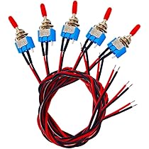 Interruttore Miniatura Interruttore Ribaltabile 6 Poli ON/OFF/ON - Foto 2