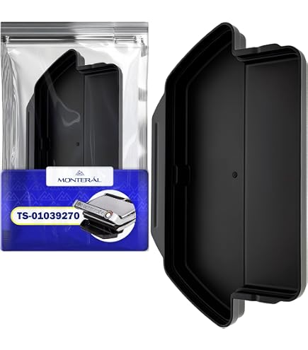 Bac à Graisse Pour Grill électrique Tefal - Code Original TS-01039270 - Compatible OptiGrill, OptiGrill+, OptiGrill Smart - Plastique Résistant Chaleur